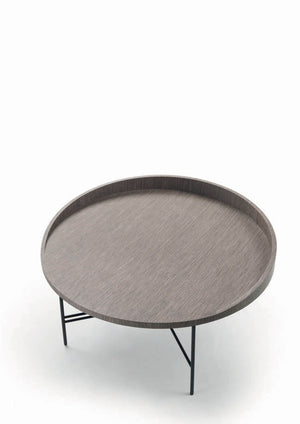 Tavolino in legno e metallo personalizzabile realizzato a mano artigianato italiano neeDesign