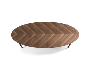 Tavolino in legno e metallo personalizzabile realizzato a mano artigianato italiano neeDesign