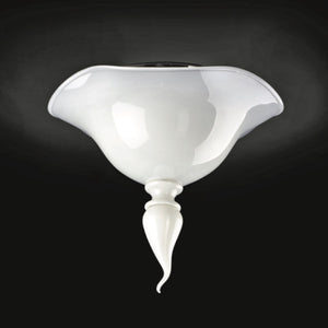 Lampadario artistico veneziano in vetro di Murano realizzato a mano personalizzabile artigianato italiano neeDesign